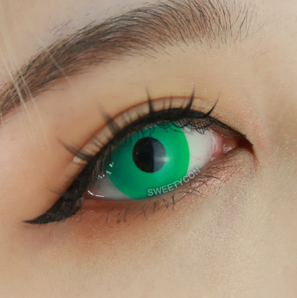 Sweety Crazy UV Glow Green (1 lens/pack)-UV Contacts-UNIQSO EU