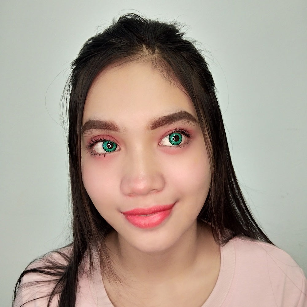 Sweety Crazy Vampire Green (1 lens/pack)-Crazy Contacts-UNIQSO EU