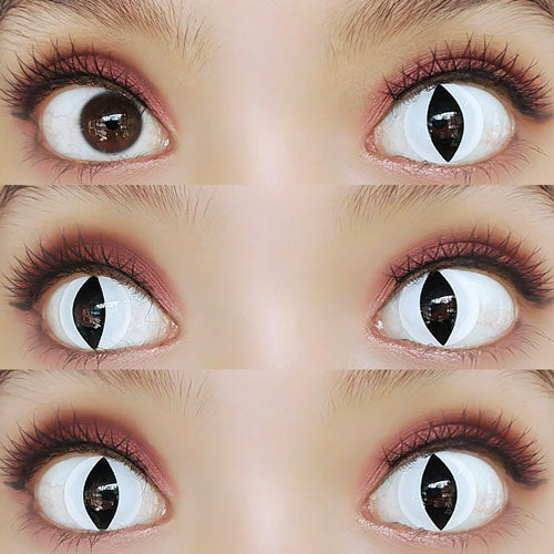 Sweety Crazy White Cat (1 lens/pack)-Crazy Contacts-UNIQSO EU