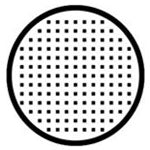 Sweety Crazy White Screen/Mesh with Black Rim (1 lens/pack)-Crazy Contacts-UNIQSO EU