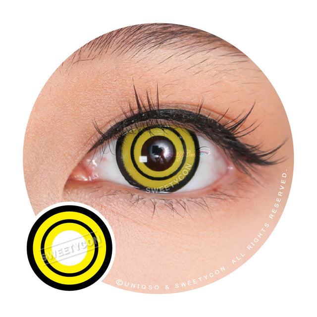 Sweety Crazy Yellow Rings V3 (1 lens/pack)-Crazy Contacts-UNIQSO EU