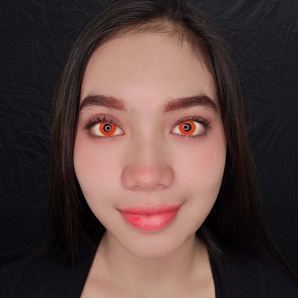 Sweety Crazy Yellow Spiral (1 lens/pack)-Crazy Contacts-UNIQSO EU