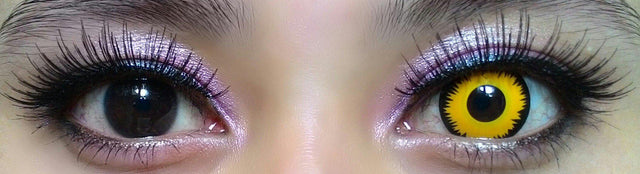 Sweety Crazy Yellow Werewolf (1 lens/pack)-Crazy Contacts-UNIQSO EU