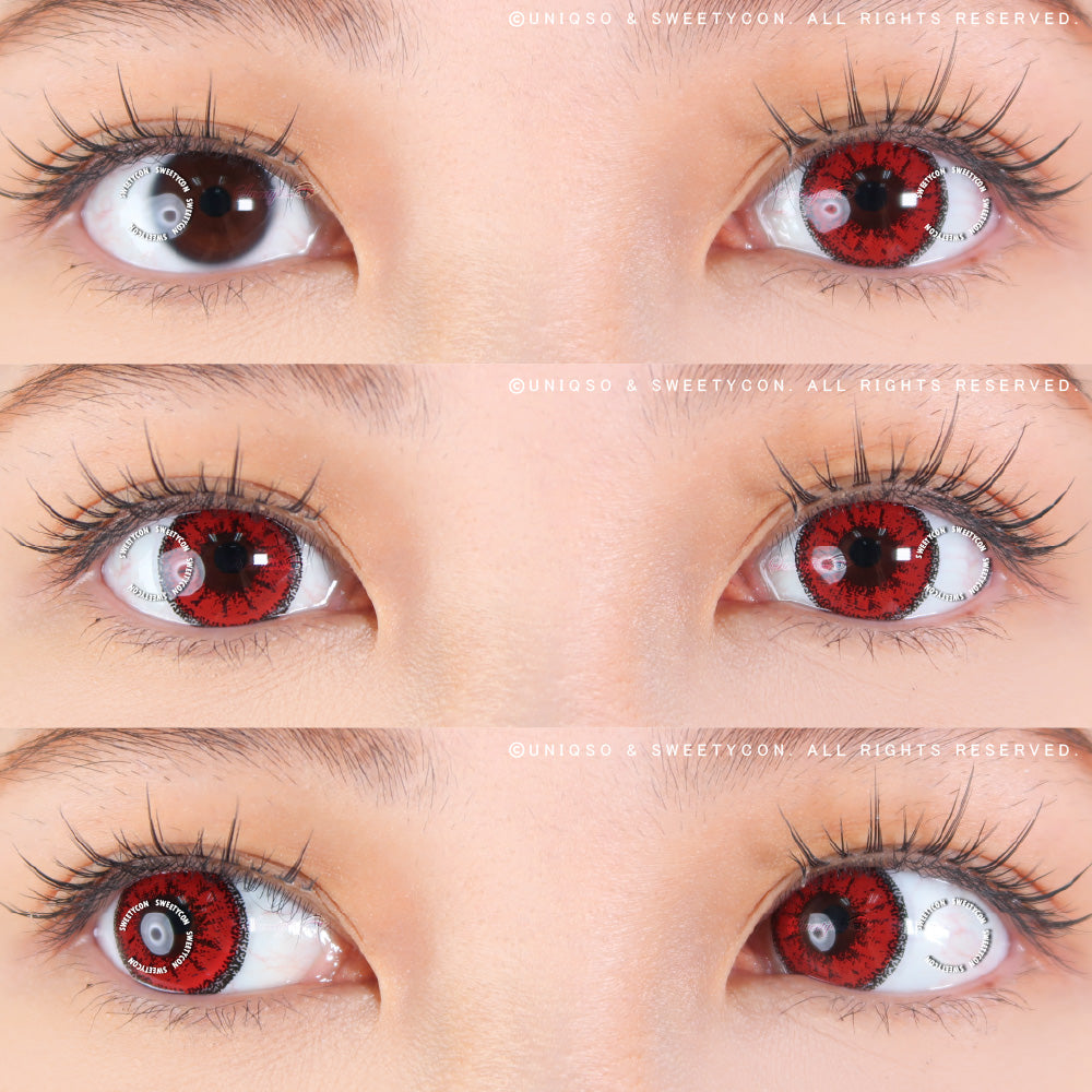 Sweety Crazy Zombie Red (1 lens/pack)-Crazy Contacts-UNIQSO EU