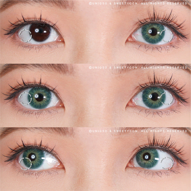 Sweety Dazzling Hazel Green (1 lens/pack)-Colored Contacts-UNIQSO EU