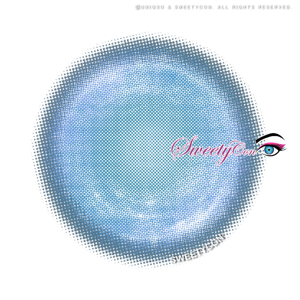 Sweety Delulu Blue (1 lens/pack)-Colored Contacts-UNIQSO EU