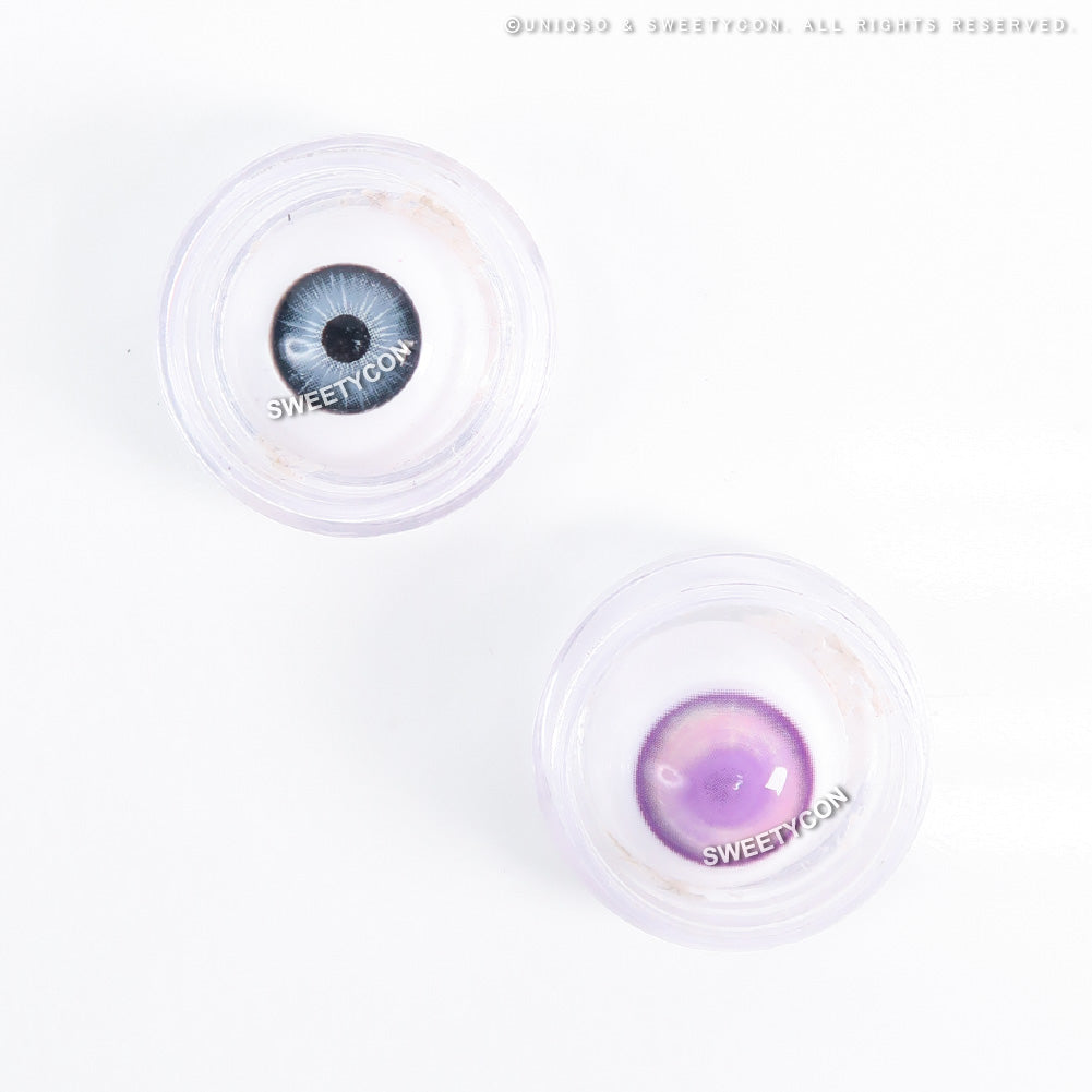 Sweety Delulu Violet (1 lens/pack)-Colored Contacts-UNIQSO EU