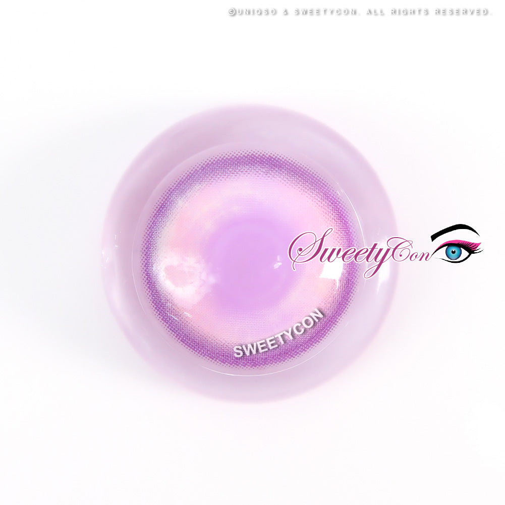 Sweety Delulu Violet (1 lens/pack)-Colored Contacts-UNIQSO EU