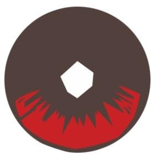 Sweety Demon Killer - Burning Fire (1 lens/pack)-Colored Contacts-UNIQSO EU