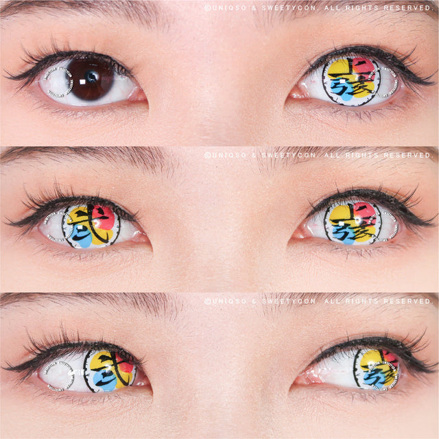 Sweety Demon Killer Upper Moon 2 (2 lenses/pack)-Colored Contacts-UNIQSO EU