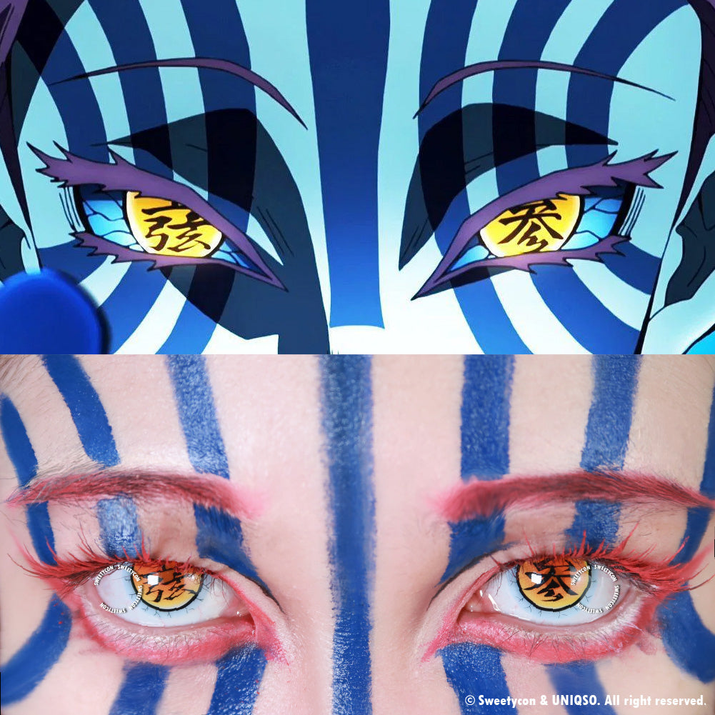 Sweety Demon Killer Upper Moon 3 (2 lenses/pack)-Colored Contacts-UNIQSO EU