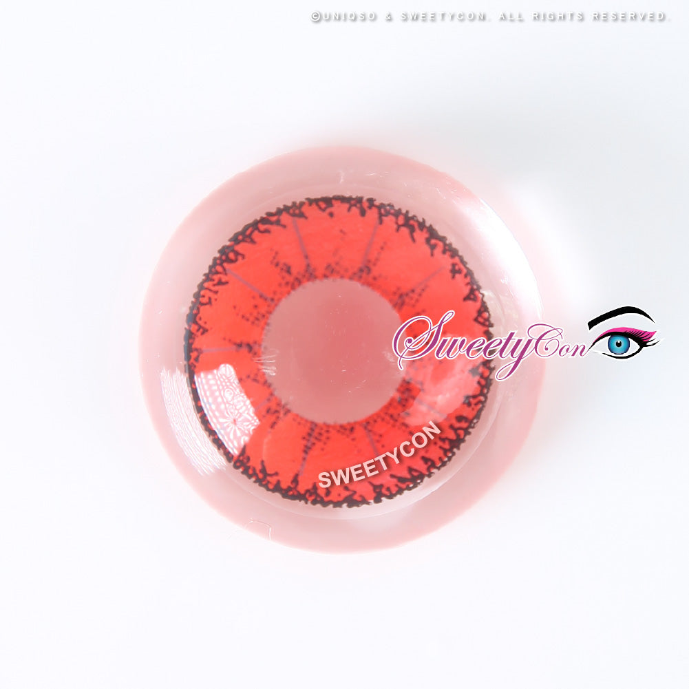 Sweety Devil Red (1 lens/pack)-Colored Contacts-UNIQSO EU