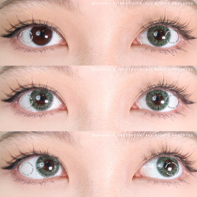 Sweety Emerald (1 lens/pack)-Colored Contacts-UNIQSO EU