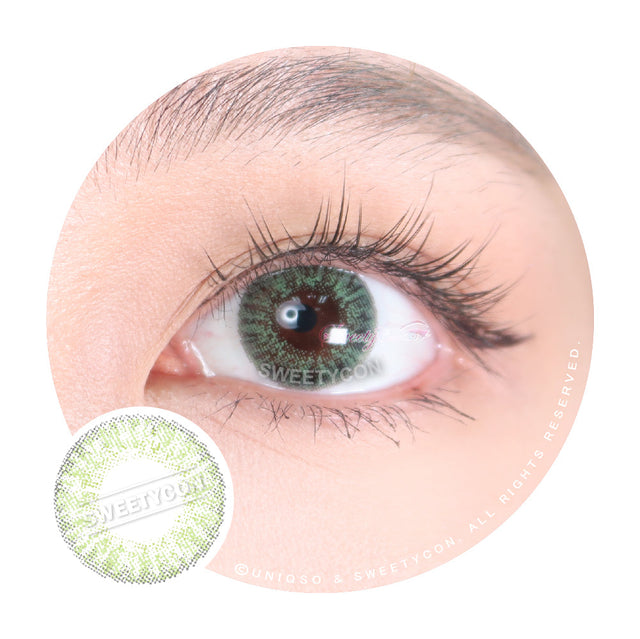 Sweety Emerald (1 lens/pack)-Colored Contacts-UNIQSO EU
