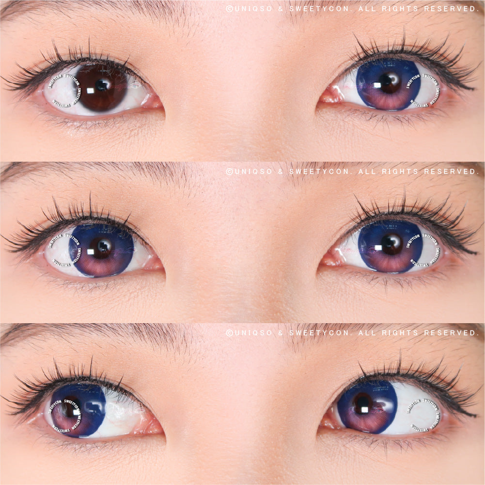 Sweety Frostfire Violet Pink (1 lens/pack)-Colored Contacts-UNIQSO EU