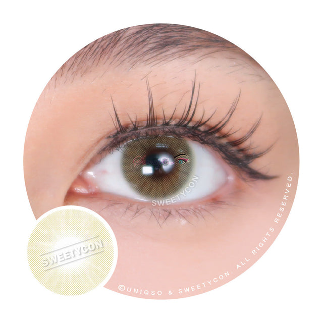 Sweety Hidrocor Amber (1 lens/pack)-Colored Contacts-UNIQSO EU