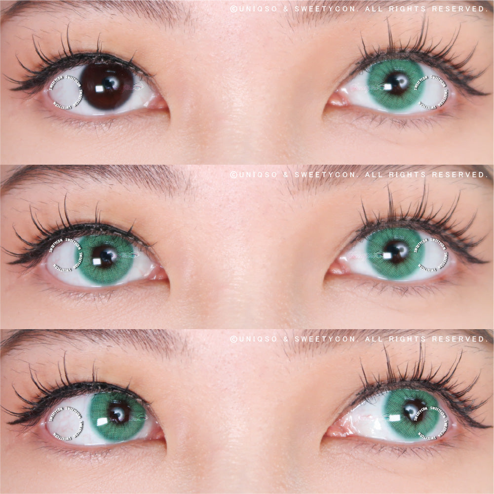 Sweety Hidrocor Emerald (1 lens/pack)-Colored Contacts-UNIQSO EU