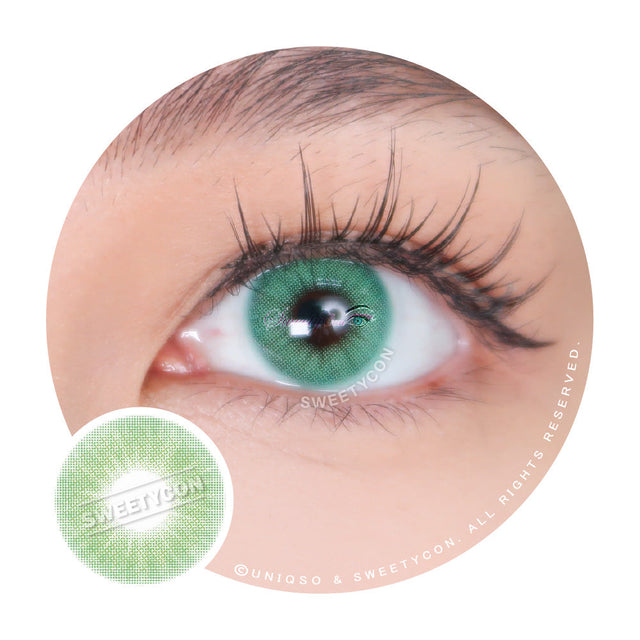 Sweety Hidrocor Emerald (1 lens/pack)-Colored Contacts-UNIQSO EU