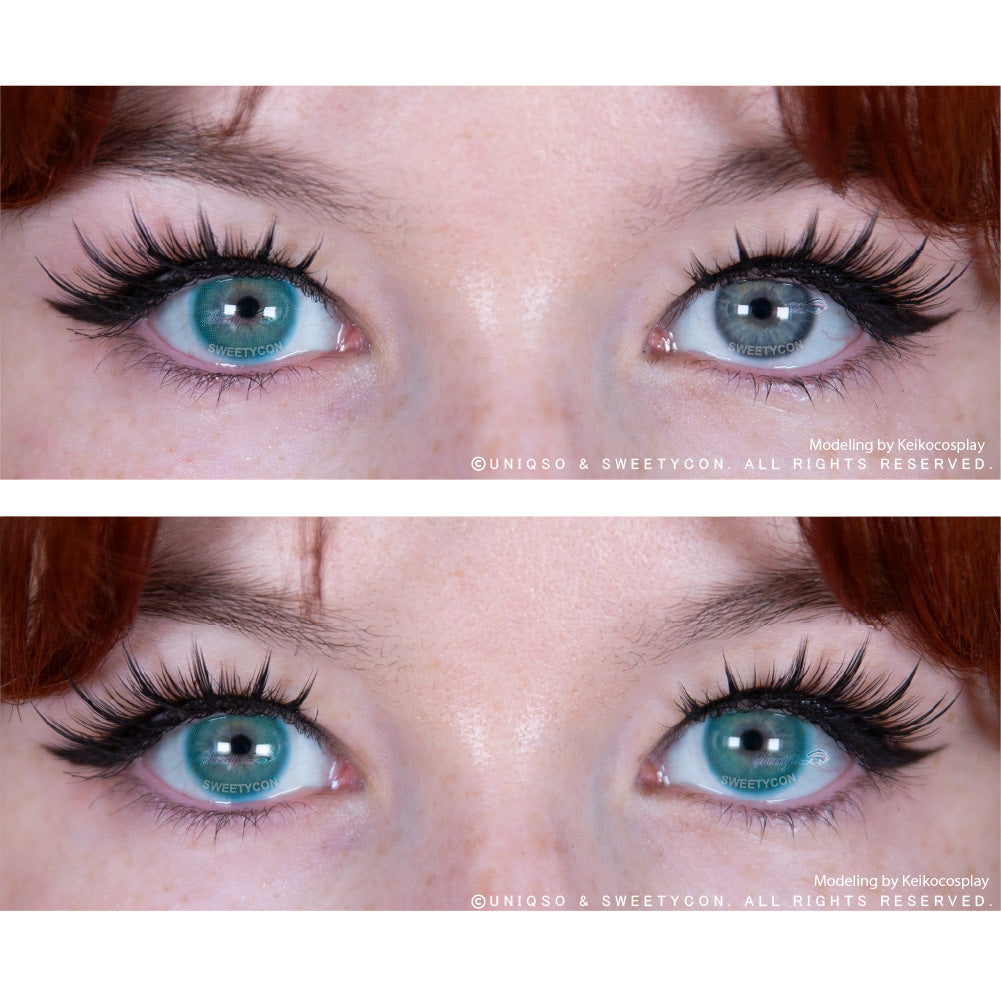 Sweety Hidrocor II Blue (1 lens/pack)-Colored Contacts-UNIQSO EU