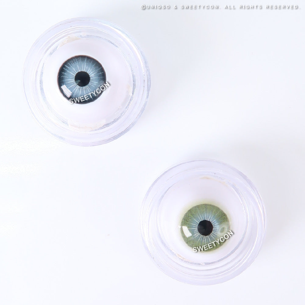 Sweety Hidrocor II Sky Grey (1 lens/pack)-Colored Contacts-UNIQSO EU