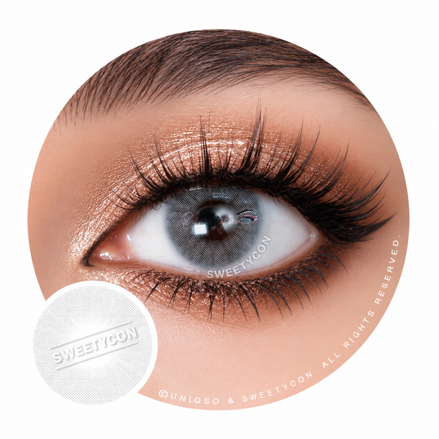 Sweety Hidrocor Icy Grey (1 lens/pack)-Colored Contacts-UNIQSO EU