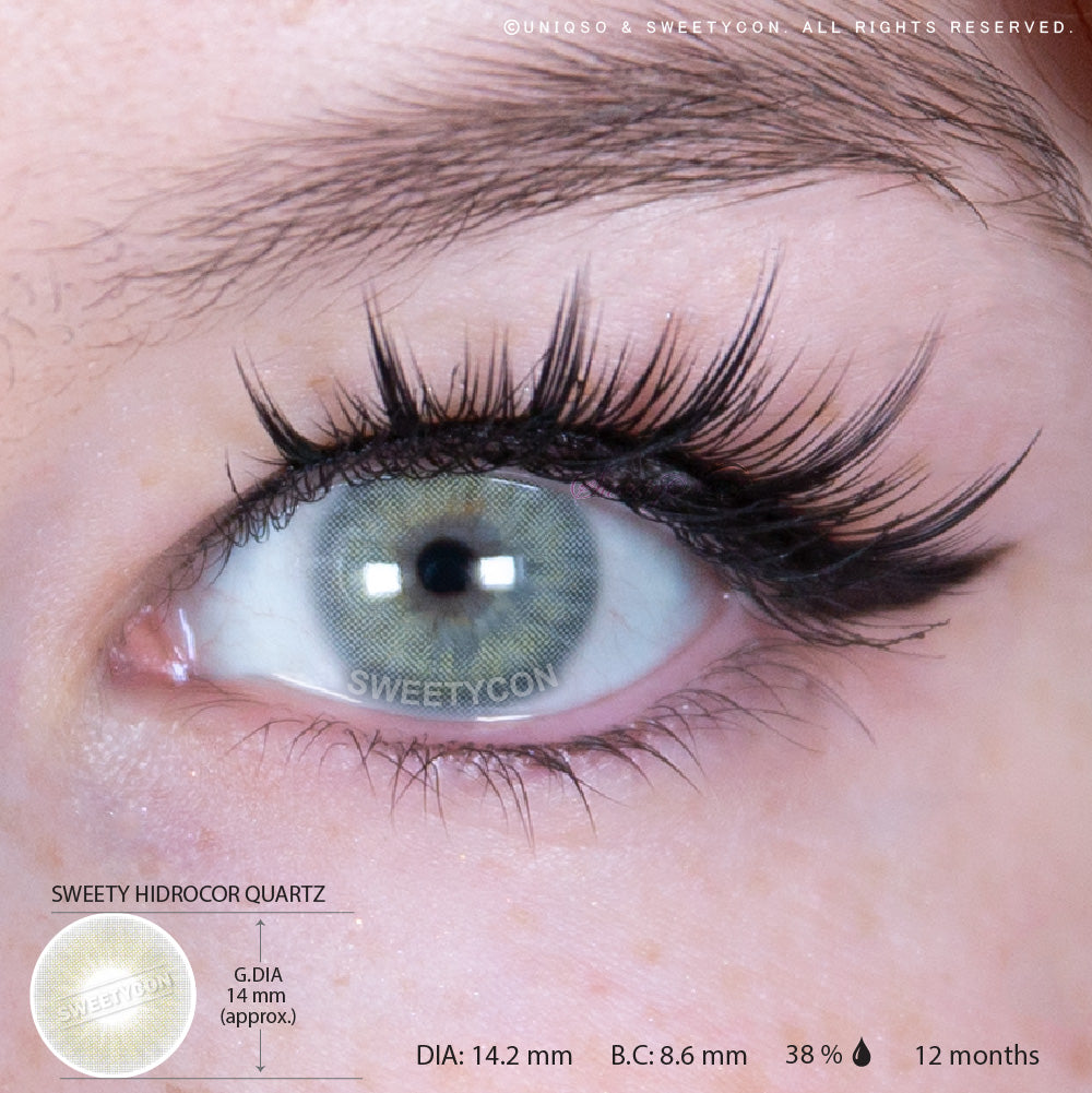 Sweety Hidrocor Quartz (1 lens/pack)-Colored Contacts-UNIQSO EU