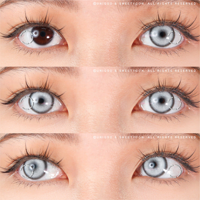 Sweety Koi Grey (1 lens/pack)-Colored Contacts-UNIQSO EU