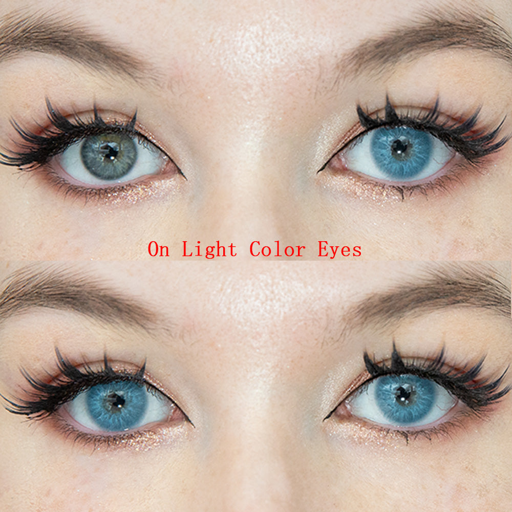 Sweety Love.S Dark Blue (1 lens/pack)-Colored Contacts-UNIQSO EU
