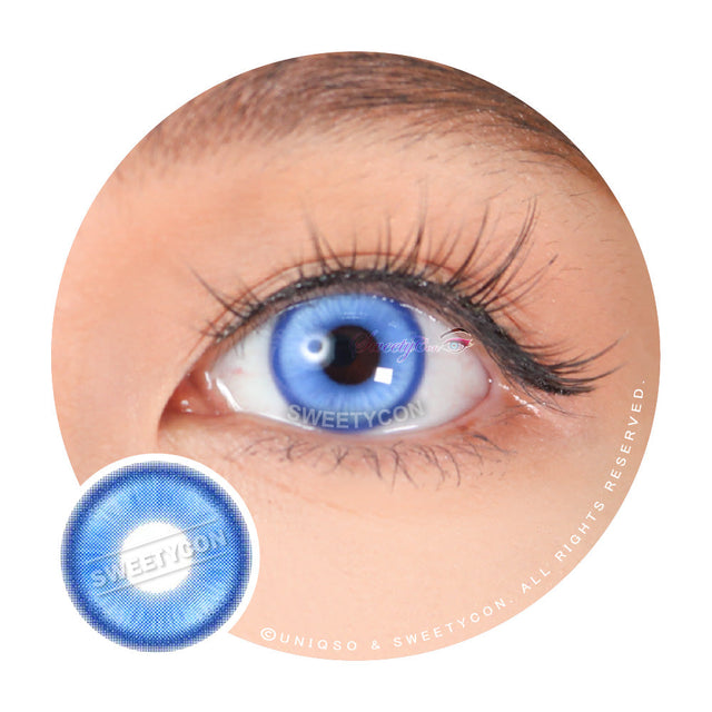 Sweety Magic Pop Brilliant Blue (1 lens/pack)-Colored Contacts-UNIQSO EU