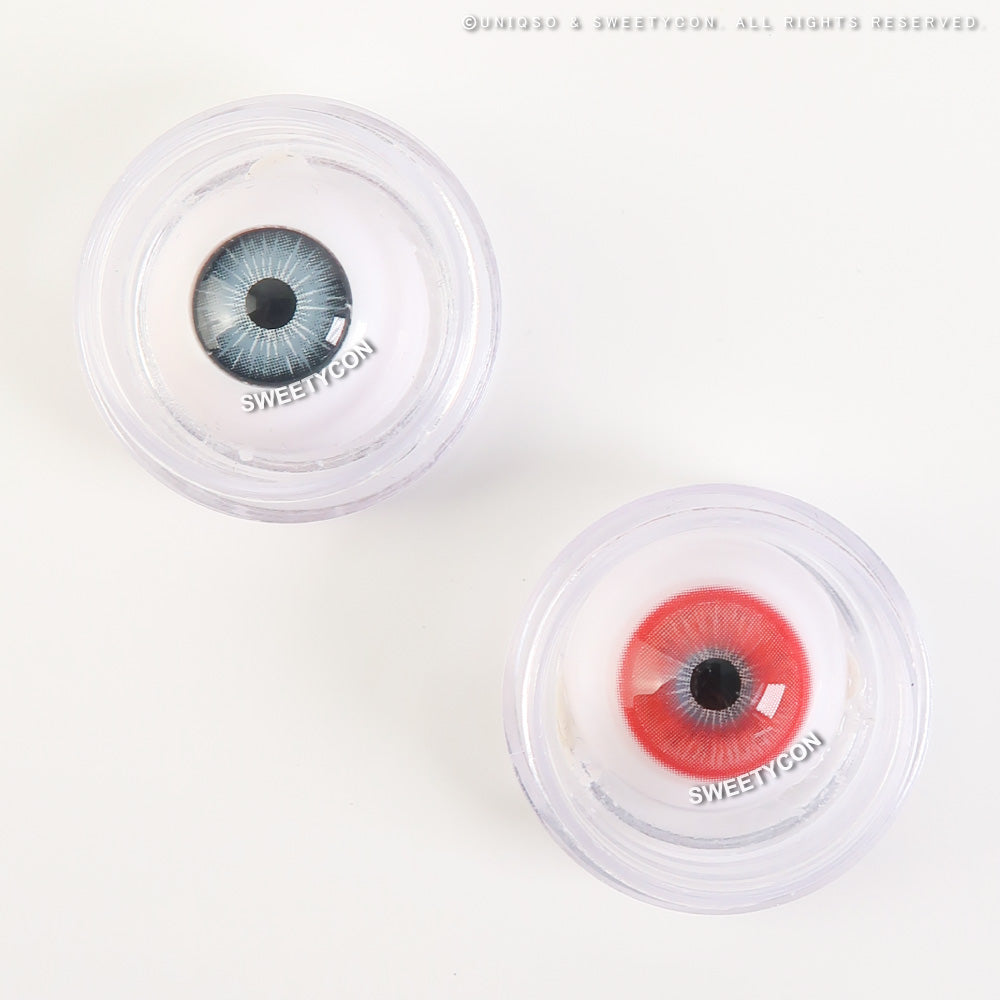 Sweety Magic Pop Red (1 lens/pack)-Colored Contacts-UNIQSO EU