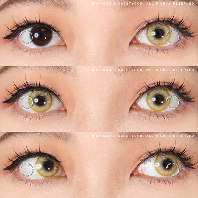 Sweety Magic Pop Yellow (1 lens/pack)-Colored Contacts-UNIQSO EU