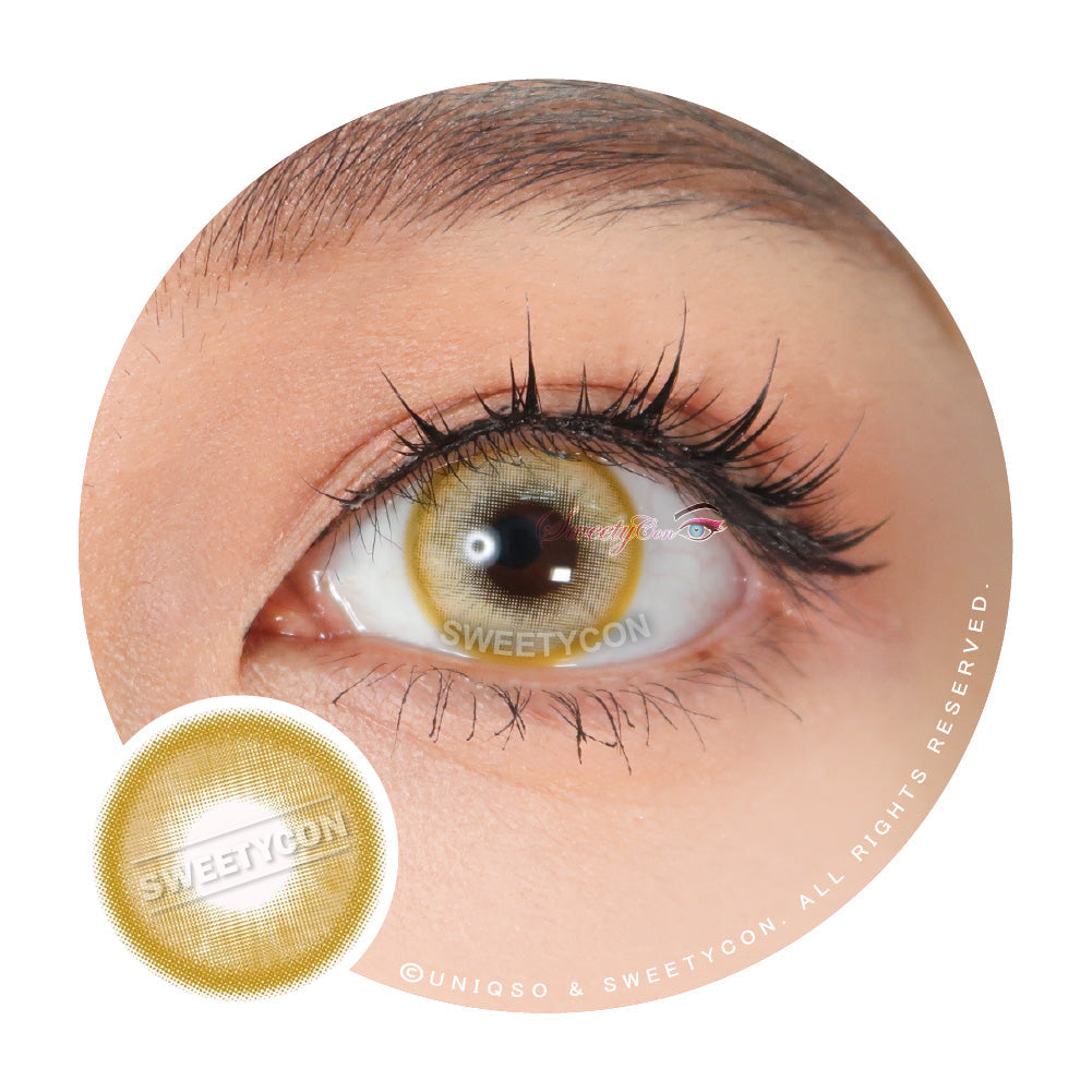 Sweety Magic Pop Yellow (1 lens/pack)-Colored Contacts-UNIQSO EU