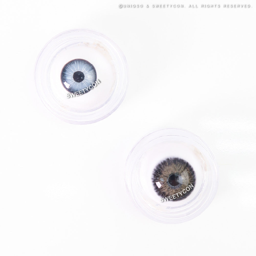 Sweety Magnificent Devils Triangle Black (1 lens/pack)-Colored Contacts-UNIQSO EU