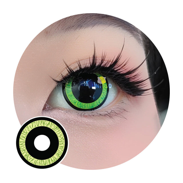 Sweety Mini Nebulous Green (1 lens/pack)-Colored Contacts-UNIQSO EU