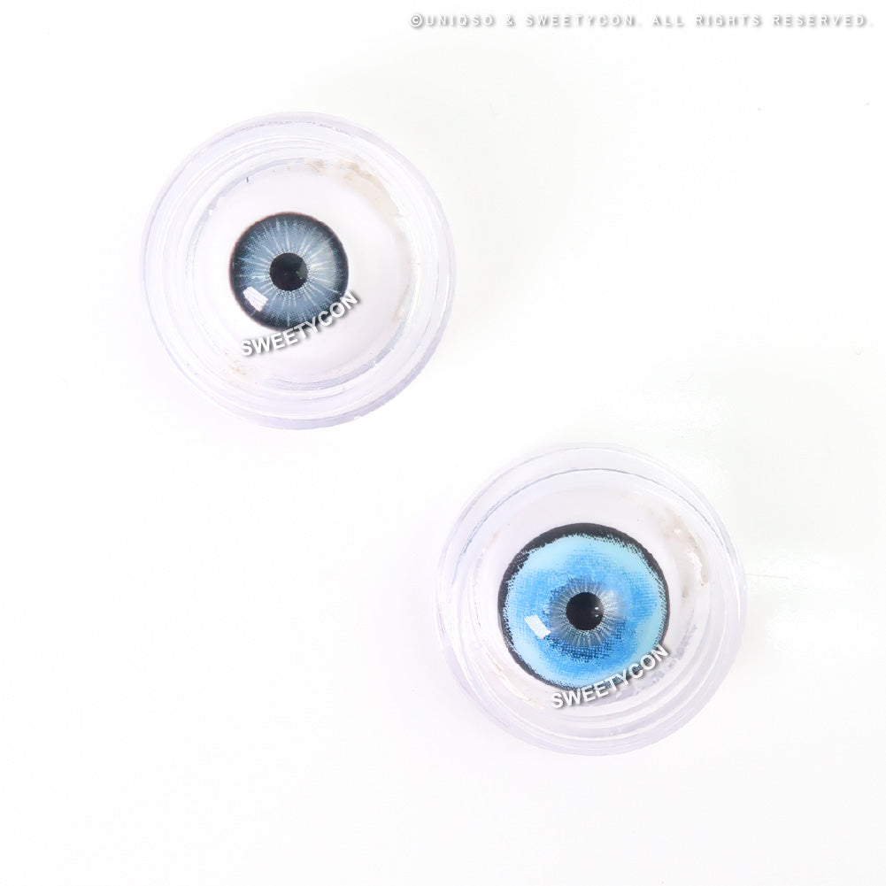 Sweety Mini Sclera Aquaman (1 lens/pack)-Mini Sclera Contacts-UNIQSO EU