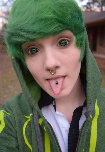 Sweety Mini Sclera Lens Green Goblin (1 lens/pack)-Mini Sclera Contacts-UNIQSO EU