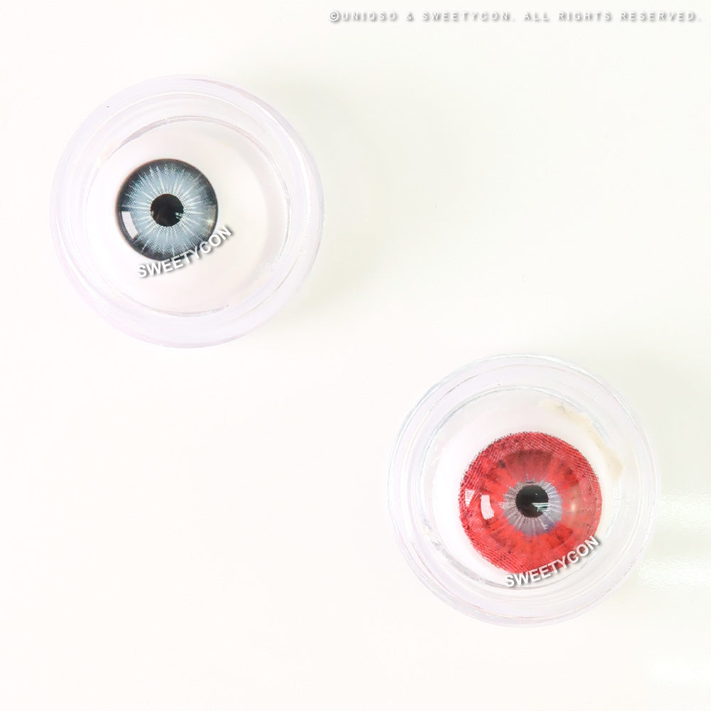 Sweety Mini Sclera Red Devil (1 lens/pack)-Mini Sclera Contacts-UNIQSO EU