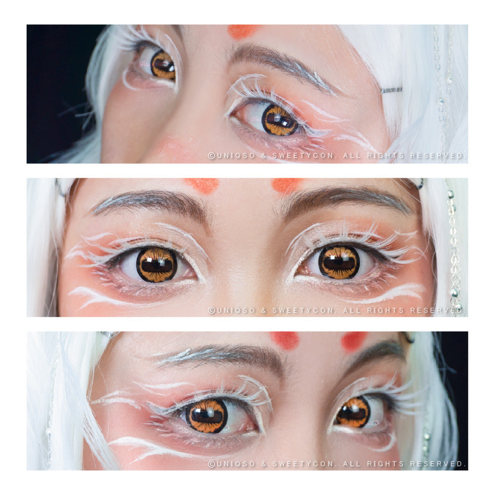 Sweety Mystic Goat Eye (1 lens/pack)-Colored Contacts-UNIQSO EU