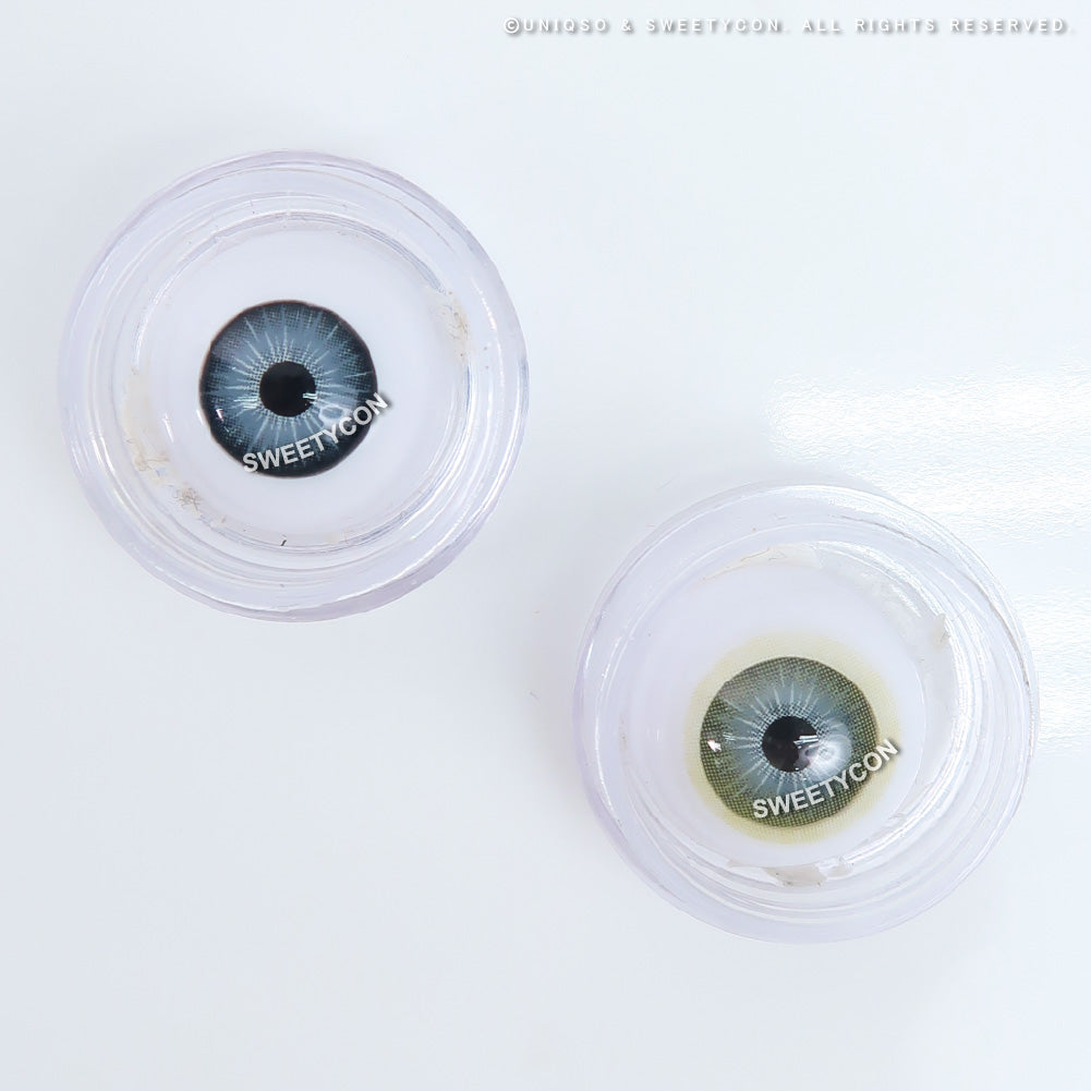Sweety Polar Lights Yellow Green (1 lens/pack)-Colored Contacts-UNIQSO EU