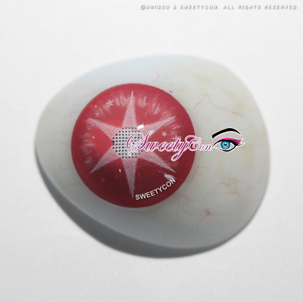 Sweety Pop Star Pink (1 lens/pack)-Colored Contacts-UNIQSO EU