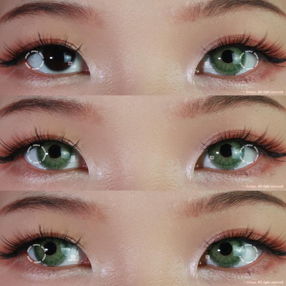 Sweety Premium Green colored contacts