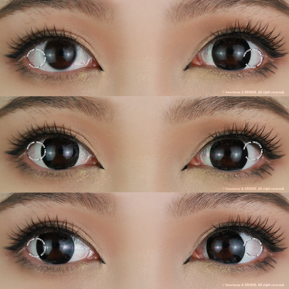 Sweety Pro Black (1 lens/pack)-Colored Contacts-UNIQSO EU