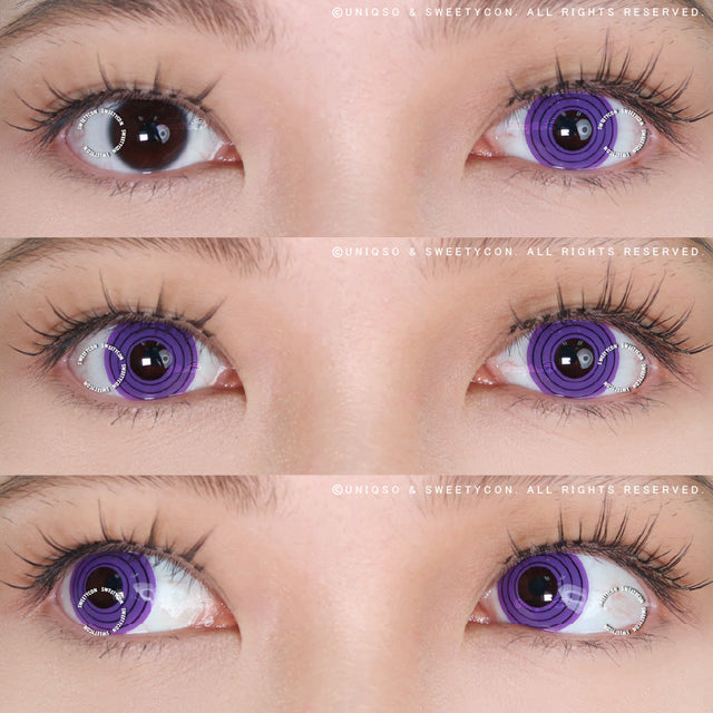 Sweety Purple Rings/ Colossus (1 lens/pack)-Colored Contacts-UNIQSO EU