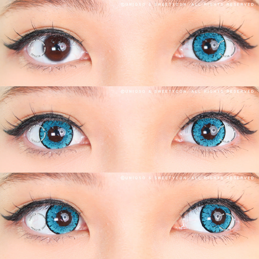 Sweety Queen Blue Green (1 lens/pack)-Colored Contacts-UNIQSO EU