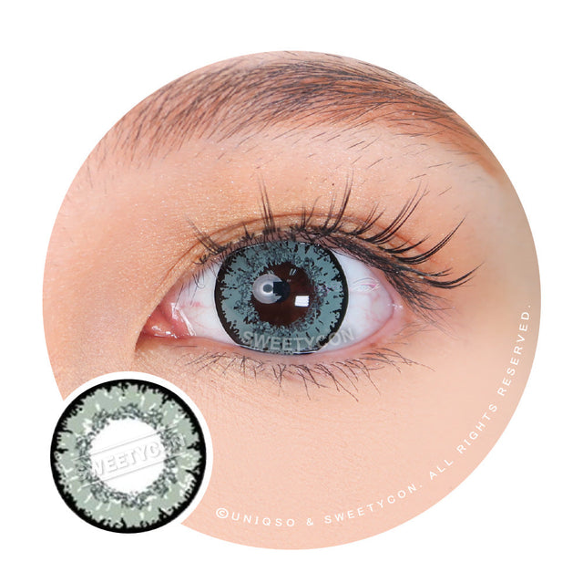 Sweety Queen Dark Grey (1 lens/pack)-Colored Contacts-UNIQSO EU
