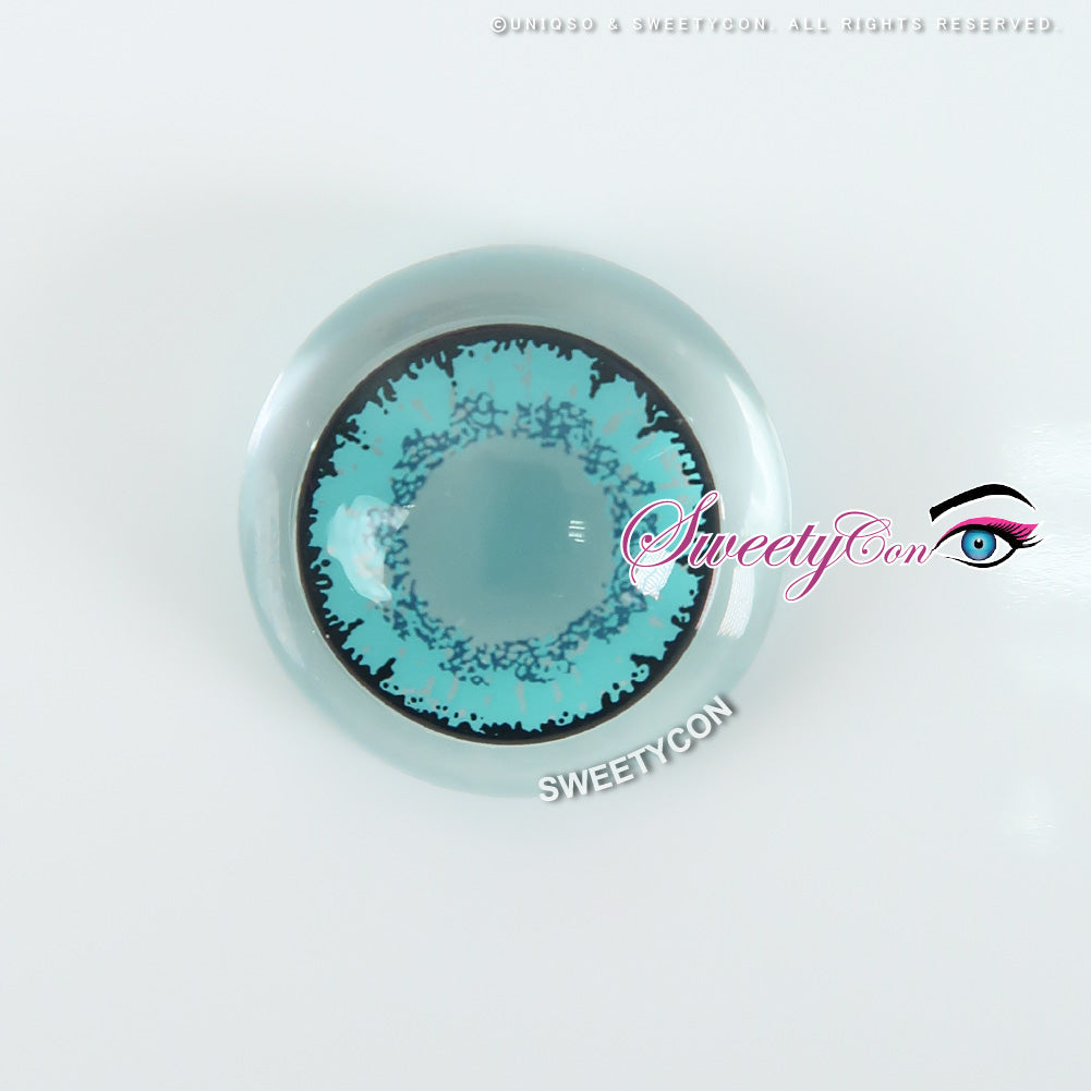 Sweety Queen Light Blue (1 lens/pack)-Colored Contacts-UNIQSO EU