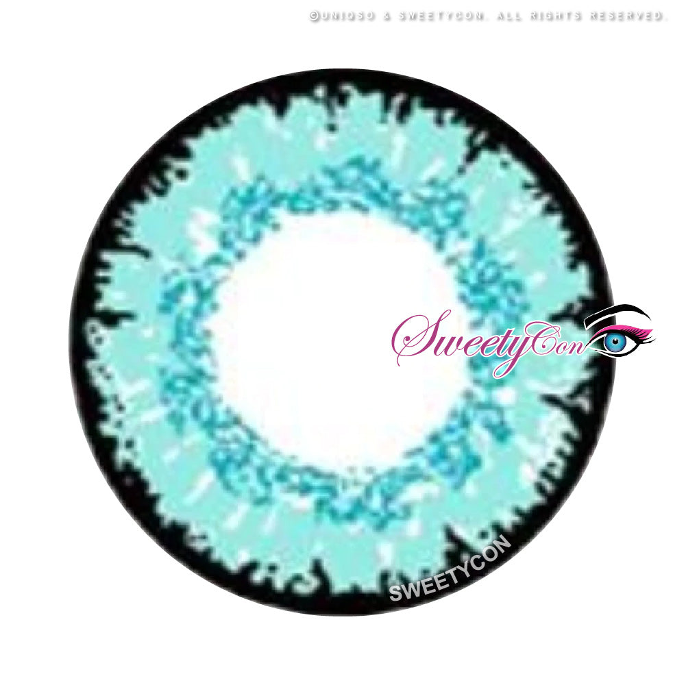 Sweety Queen Light Blue (1 lens/pack)-Colored Contacts-UNIQSO EU
