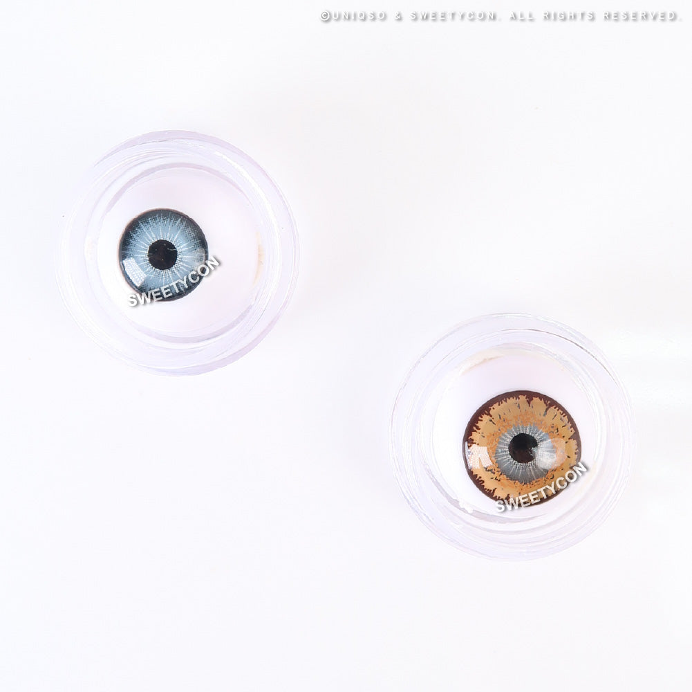 Sweety Queen Light Brown (1 lens/pack)-Colored Contacts-UNIQSO EU