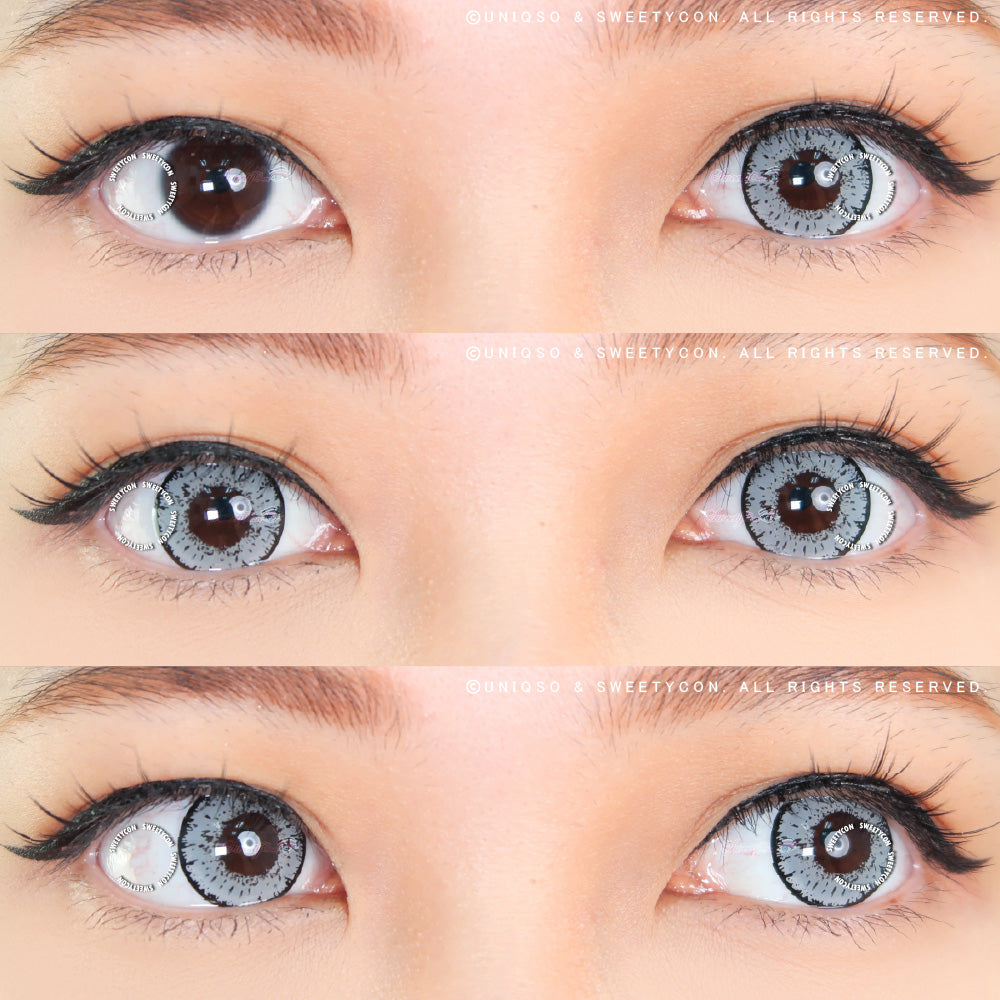 Sweety Queen Light Grey (1 lens/pack)-Colored Contacts-UNIQSO EU