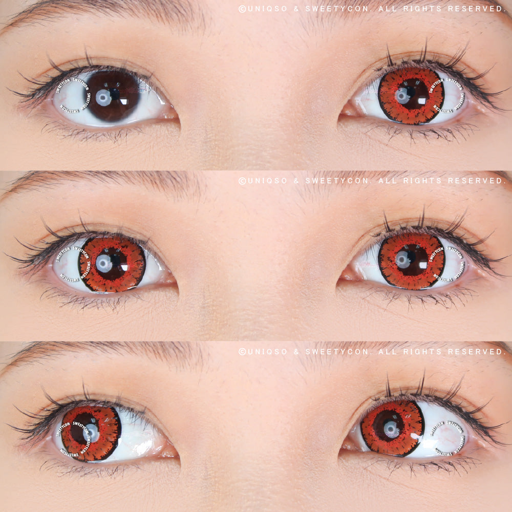 Sweety Queen Light Orange (1 lens/pack)-Colored Contacts-UNIQSO EU
